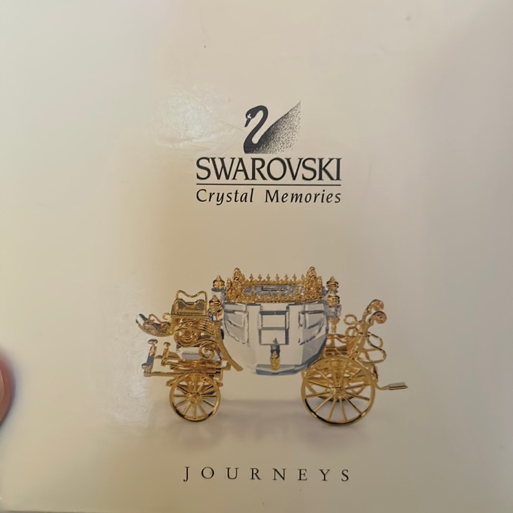 Swarovski crystal carriage